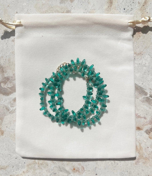 Gypsy Beaded Choker - Laguna