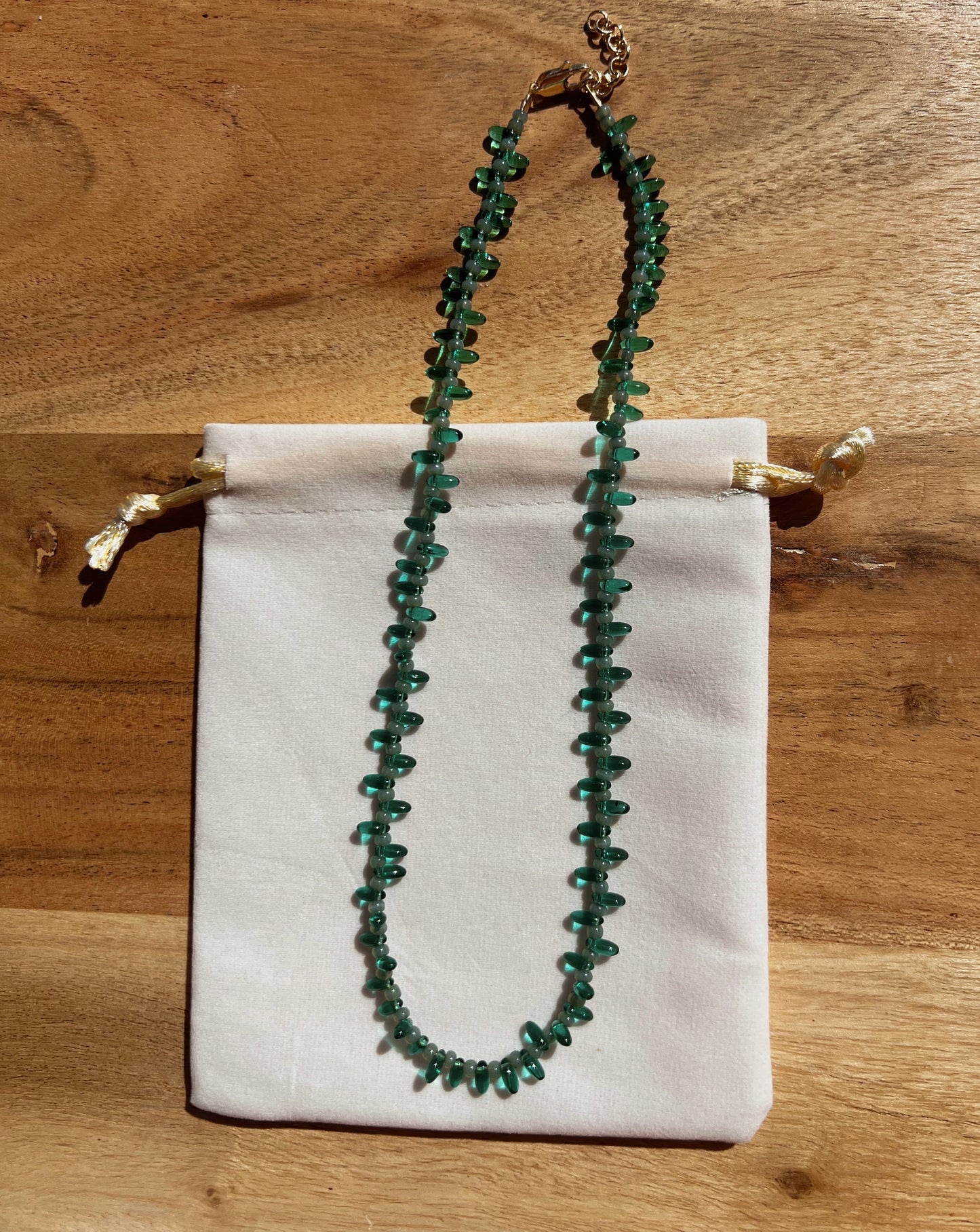Gypsy Beaded Choker - Laguna
