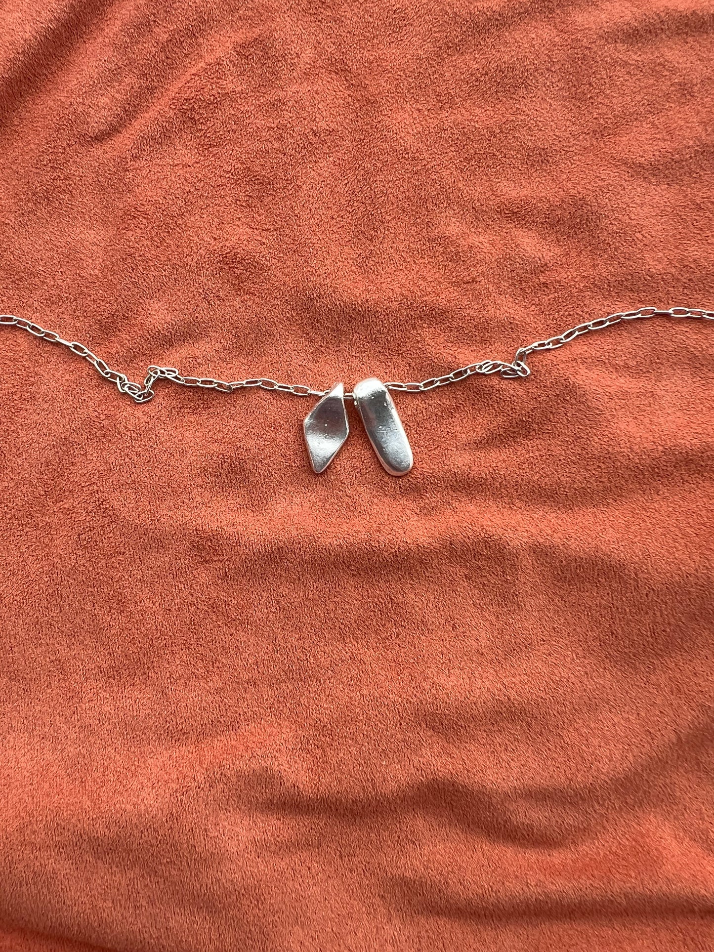 Compass Pendant Necklace • Solid Sterling Silver