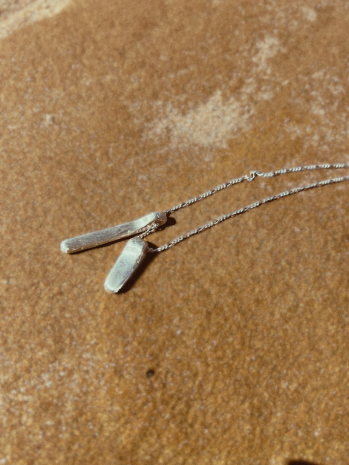 Seed Pendant Necklace • Solid Sterling Silver