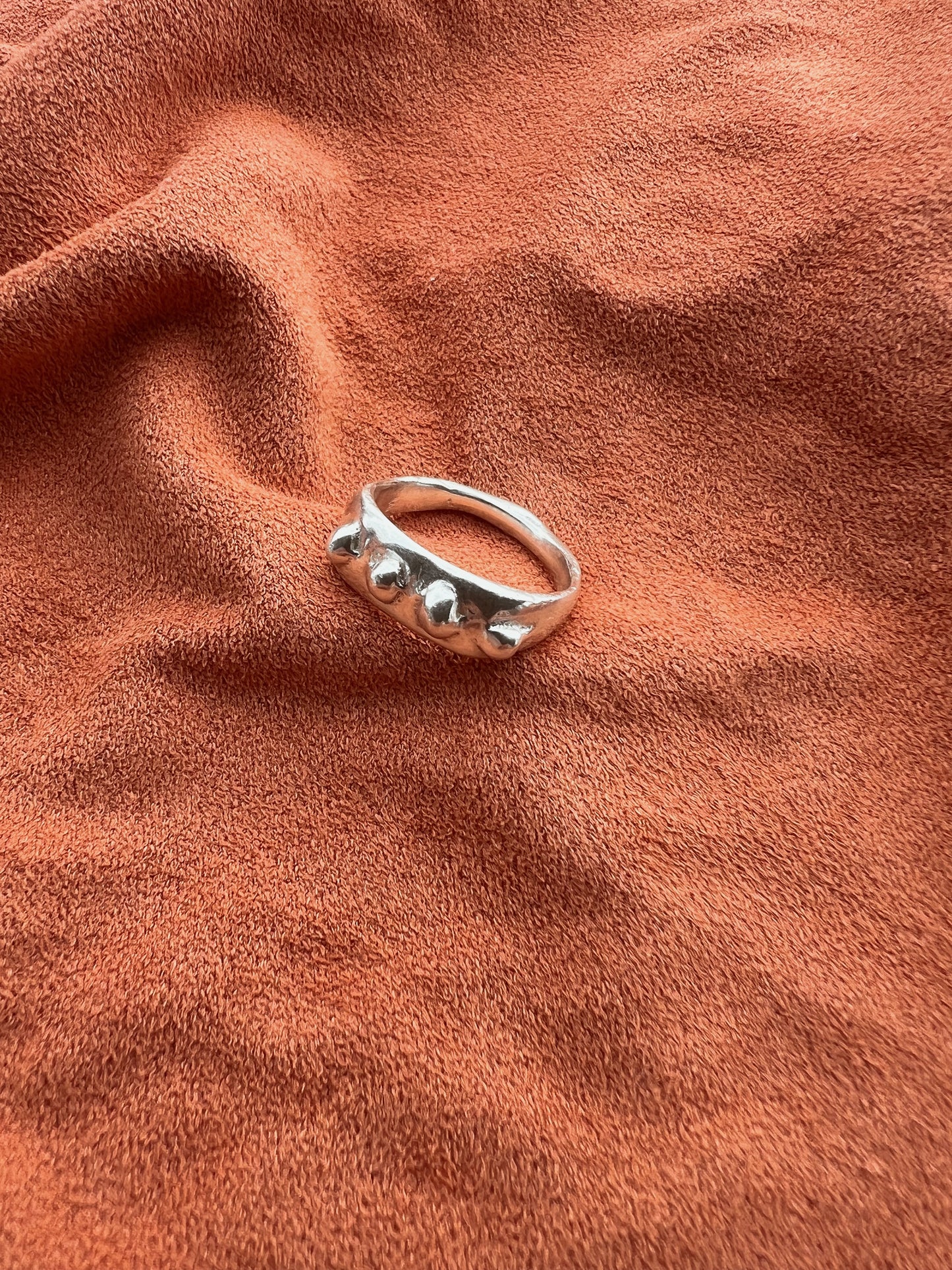 The Vessel Pinky Ring • Solid Sterling Silver