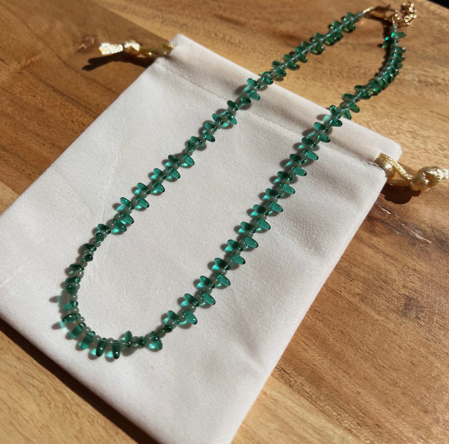 Gypsy Beaded Choker - Laguna