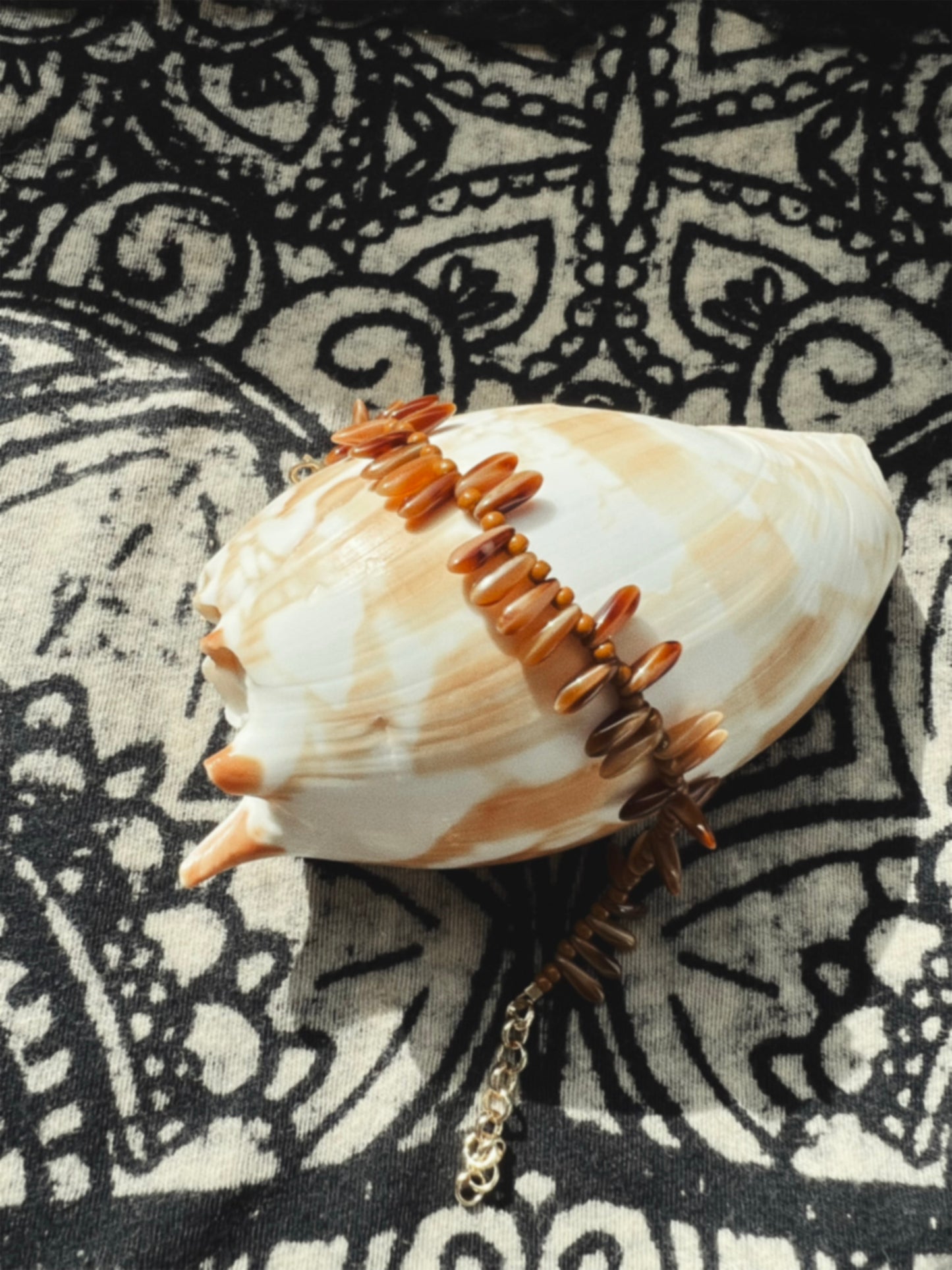 Elka Beaded Bracelet - Earth